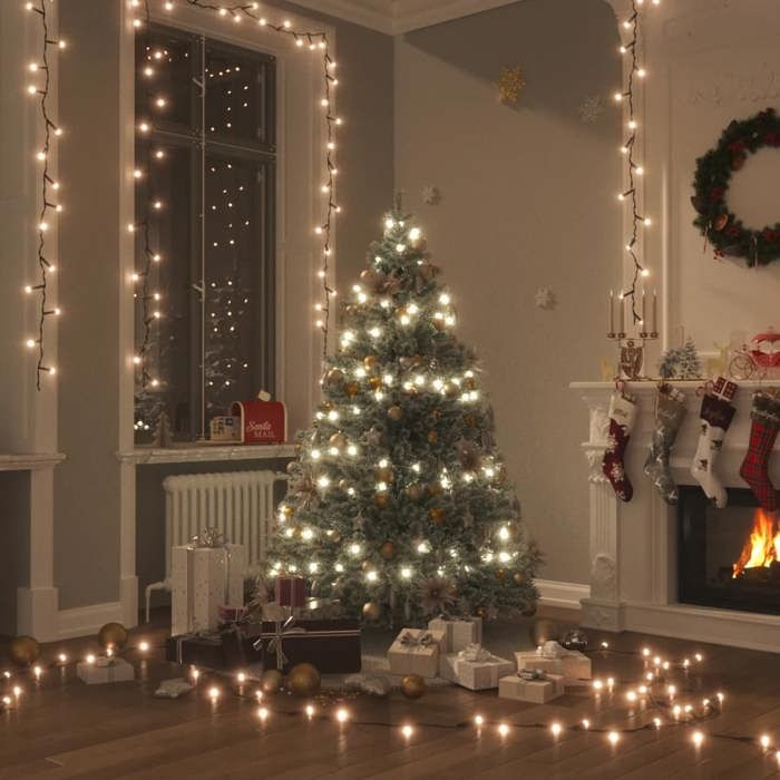 VidaXL Guirlande Lumineuse Eclairage Lumière de Décoration Sapin de Noël Fête Salon Chambre Escalier 2000 LED Intérieur/ex. 51298