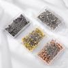 100Pcs/Box Stainless Steel Round Bead Positioning Big Head Needle Patchwork Pin Sewing Positioned DIY Sewing Tool Jewelry Making