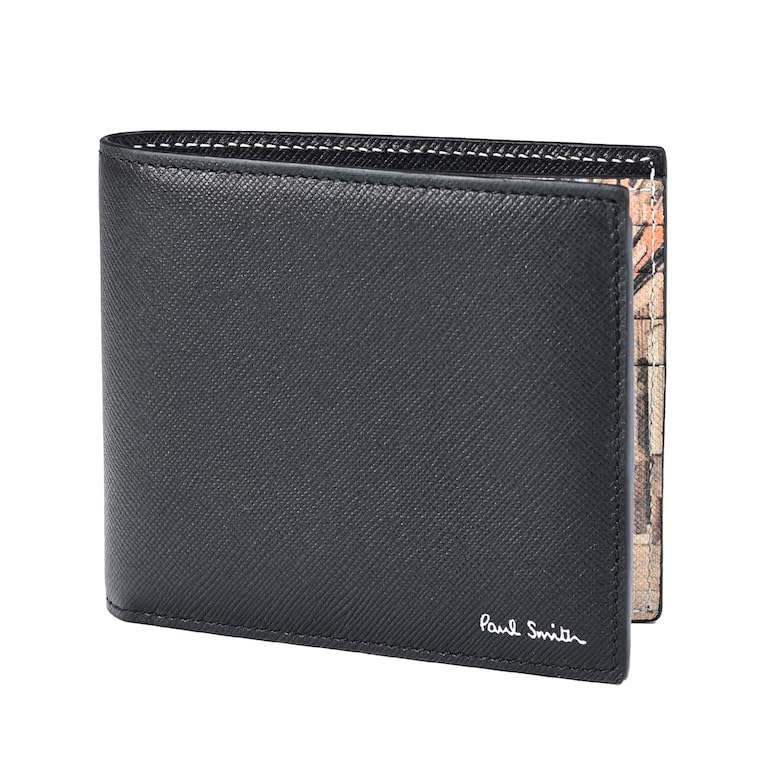 

Paul Smith Mini Cooper Bifold Wallet Coin 4832 LMINNC (No Purse), Men s, Black, 79. [Used]