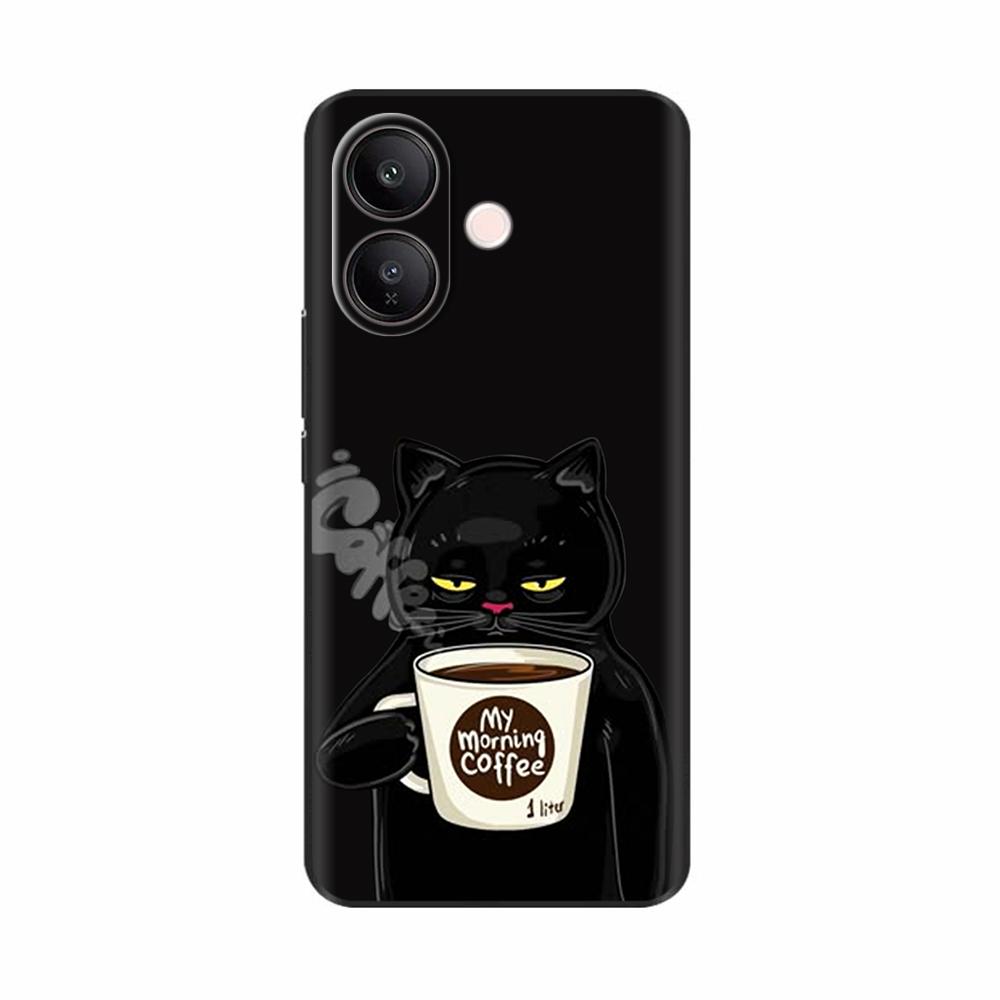 For Vivo V60 Lite Case Fashion Flowers Soft High Quality Housing For Vivo V60 V50 Lite 4G 5G Soft Silicone Phone TPU Back Cover