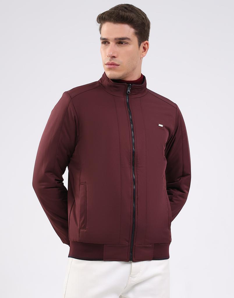 Monte Carlo Men's Mock Neck Full Sleeve Jacket