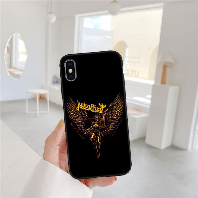 CJ69 J-Judas P-Priest Soft Shell Phone Case for Redmi Note 10 11 12 Pro Max 10S 10C 10T 11A 11S 12S 12C