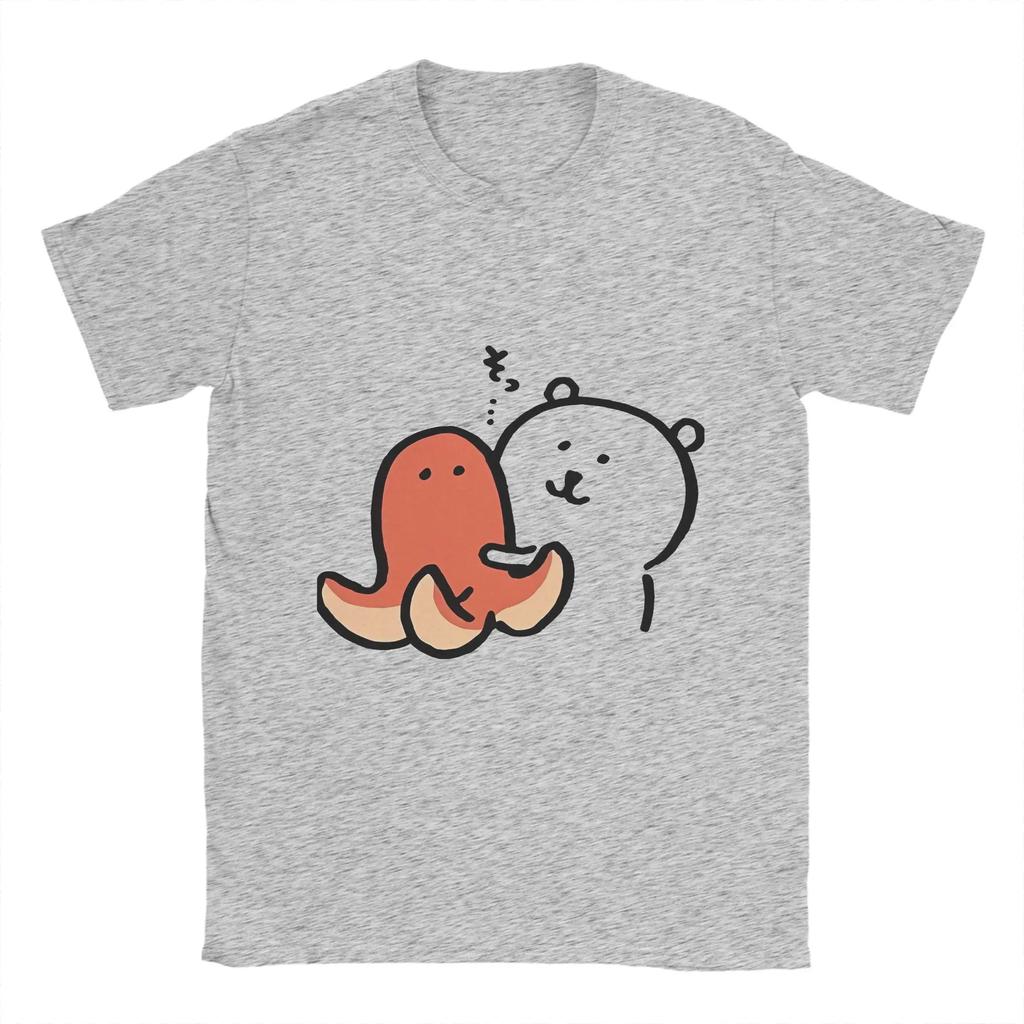 Joke Bear Print T Shirt for Women Summer Vintage T Shirts O-Neck Hip Hop Tee Shirt Women Clothing