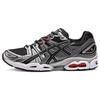 Gel Nimbus 9 Graphitgrau Rot Unisex Sneaker Reinsilber 1201A424-023