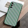 S-Striped Color-Blocking Art P-Pattern  Phone Case For Samsung Galaxy A73,A72,A71,A70,A53,A52,A51,Soft Silicone Black Cover