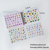 3D Luminous Jelly Nail Stickers for Kids - 5D Embossed Nail Art