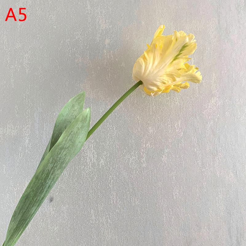 1Pc Wear-Resistant 68Cm Exquisite Workmanship Long Stem 3D Parrot Tulip Fake Flower Artificial Flower For Home