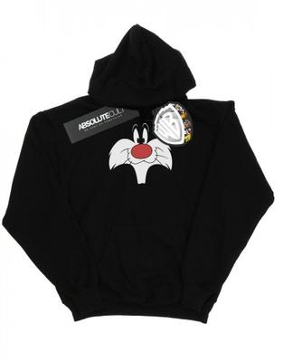 Womens/Ladies Sylvester Big Face Hoodie