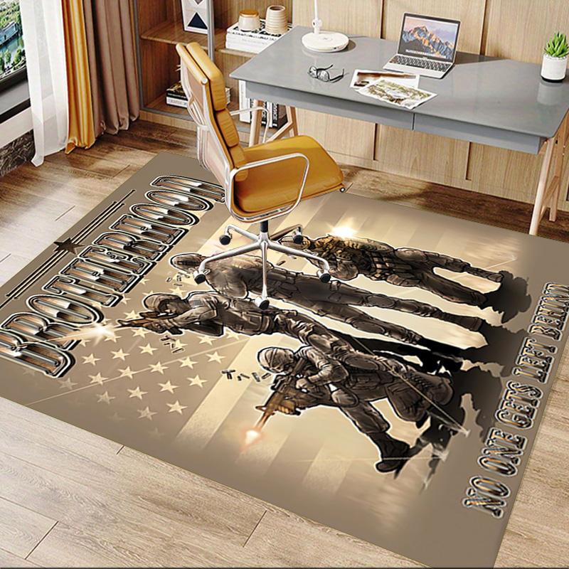 Brotherhood Action Carpet For Playroom Bedroom Living Room Sofa Home Decorkids Game Area Rug Nonslip Floor Mat