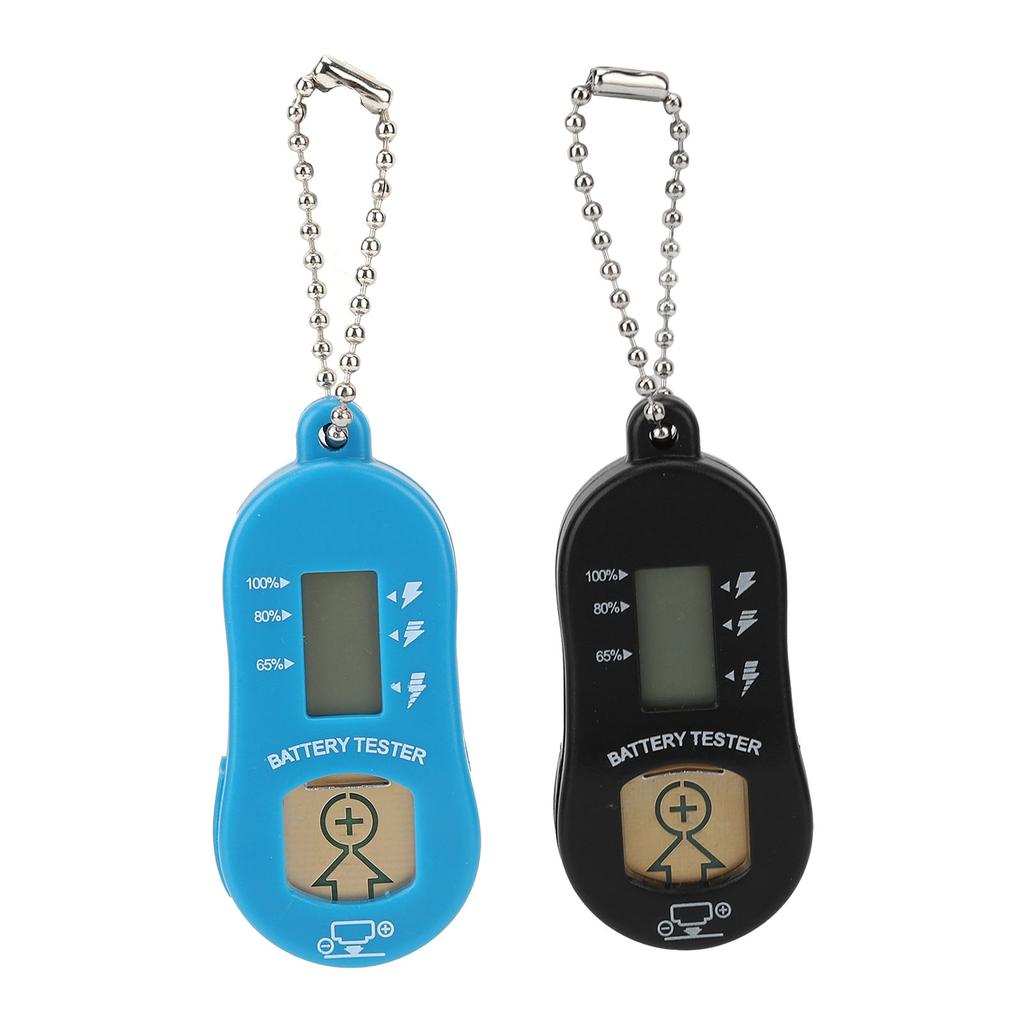 Button Cell Battery Checker Portable LCD Screen Hearing Aid Battery Tester Checker Tool