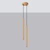 Pastel 2 gold pendant lamp