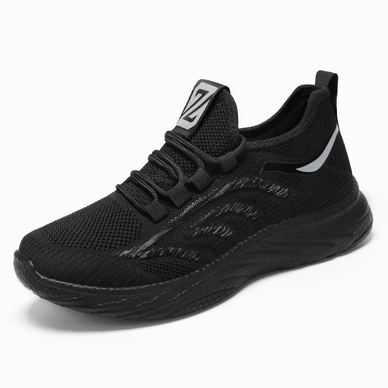 

Модная мужская спортивная обувь 2024 года, весна, новые мужские повседневные дышащие одинарные туфли, мужские сетчатые кроссовки с мягкой подошвой 39