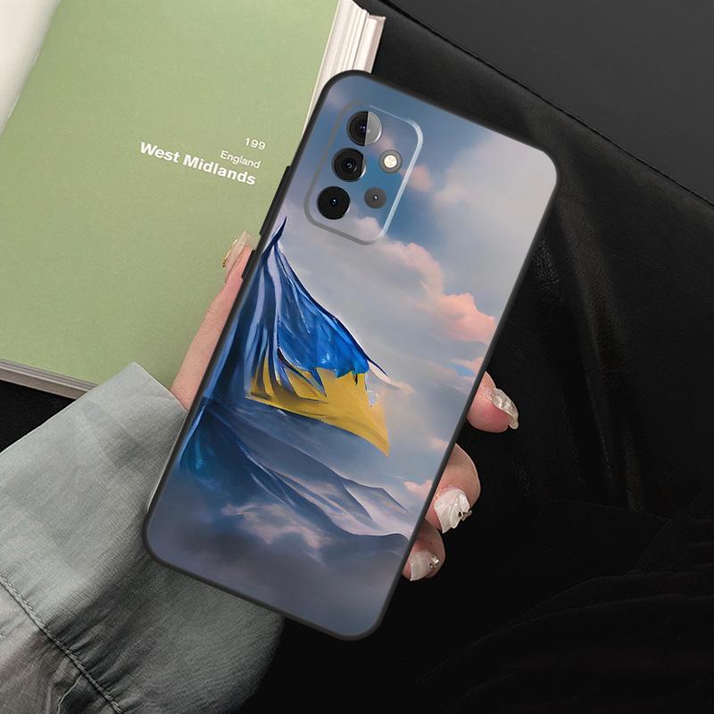 Ukraine Flag For Samsung Galaxy A55 A35 A53 A33 A13 A15 A36 A56 A26 A16 A22 A32 A52 A54 A34 A05 A06 Case