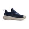 New LiNing Cushioning Anti Slip Wear Resistant Breathable Lightweight Rebound Low Top Casual Shoes Men's Blue Gray AGLU275-2
