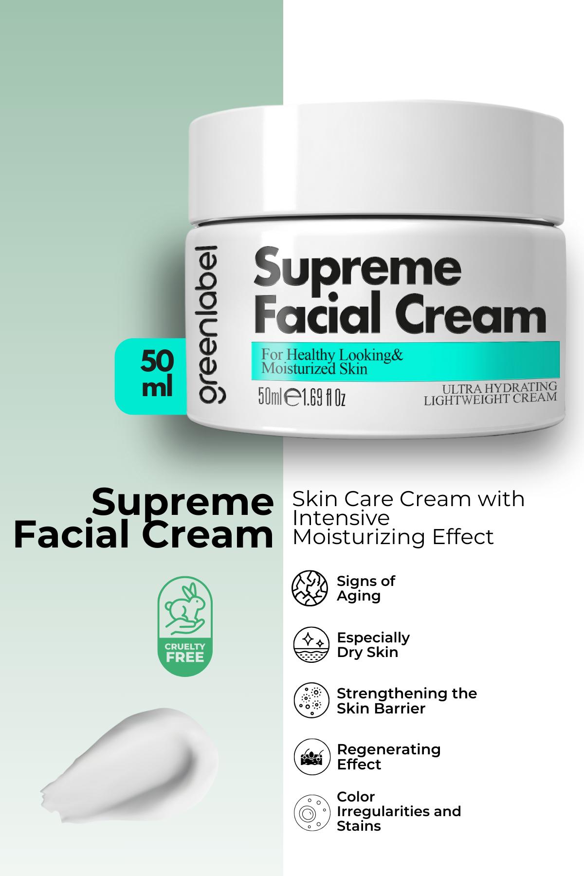 

Интенсивный увлажняющий крем для ухода за лицом Supreme Facial с ультраувлажняющим эффектом