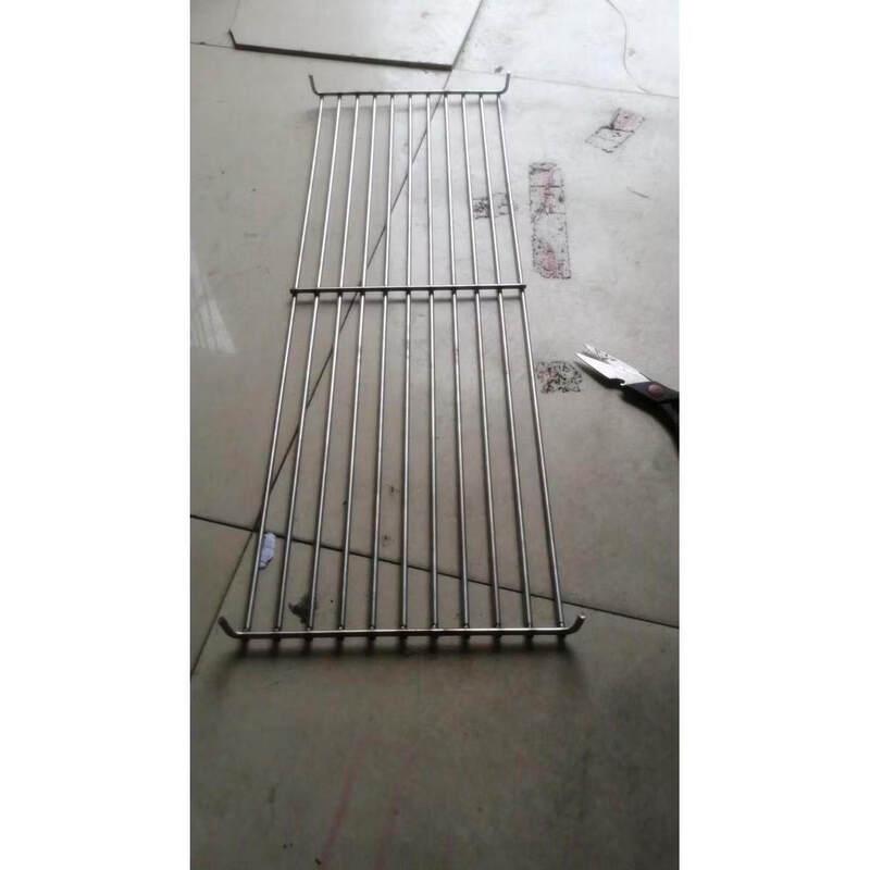 Stainless Steel Rectangular BBQ Grill with Legs