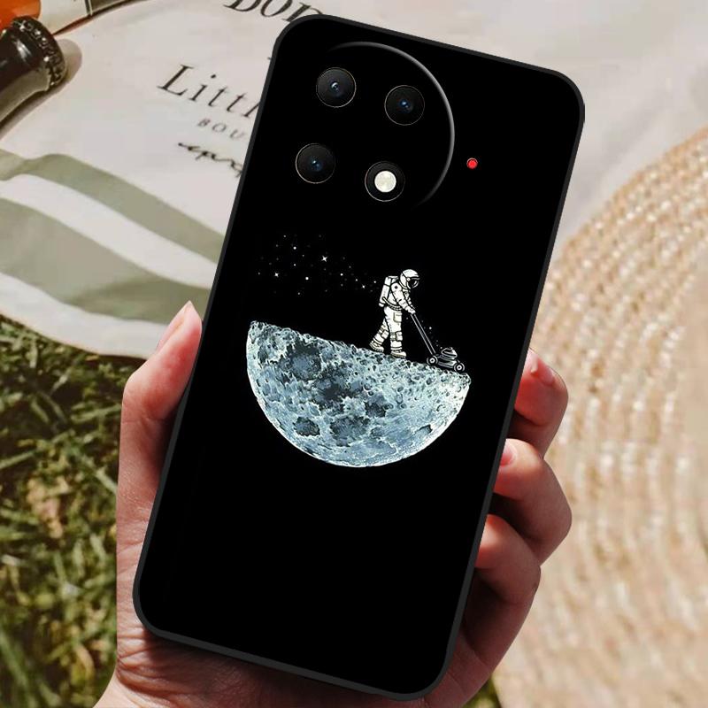 Für Tecno Camon 30S Pro Hülle Weiche Silikonhülle Schwarzer Bumper TPU Für Tecno Camon 30 4G / 30S 30 Pro 5G Hülle Funda Handyhüllen
