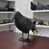 Decoracion Jardin ExteriorSimulation Black Crow Raven Bird Repellent Pest Control Pigeon Repellent Garden Decoration Outdoor