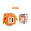 Strange Decompression Dice Fingertip Spinner Cartoon Robot Rubik'S Cube Dice Decompression Toy