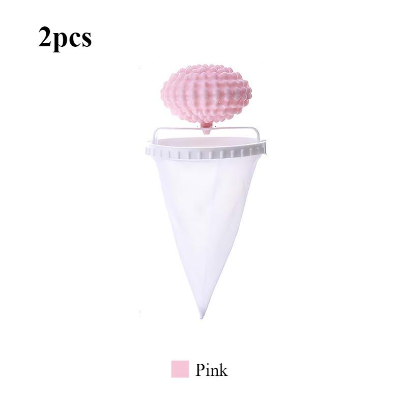 2-in-1 Laundry Care Ball, No Need for Power Supply, Good Laundry Products, No Damage To Clothes, Filter Screen, Floating Net Bag