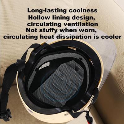 Hard Hat Safe Motorcycle Headgear Half Head Cap Vintage Open Face Headgear Electric Motorcycle Supplies For Cruiser Scooter