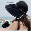 UPF 50+ Empty Top Sun Hat Foldable Sun Cap New Sunscreen Hat