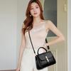 Vintage Fashion Shoulder Bag Soft Leather Middle-aged Portable Messenger Bag Women's Bag
