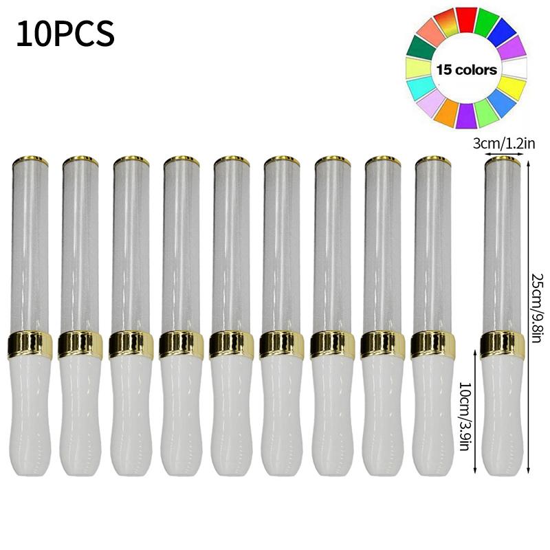 15Colors Lightstick Kpop Light Glow Stick Luminous Concert Light Stick Warning Flash Stick Idol Concert Party Glowing Props