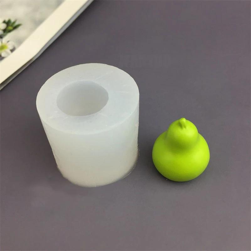 Pumpkin Silicone Candle Mold Creative Vegetable Aromatherapy Resin Mold Baking Tools 3D Halloween Cake Decoration Craft Supplies