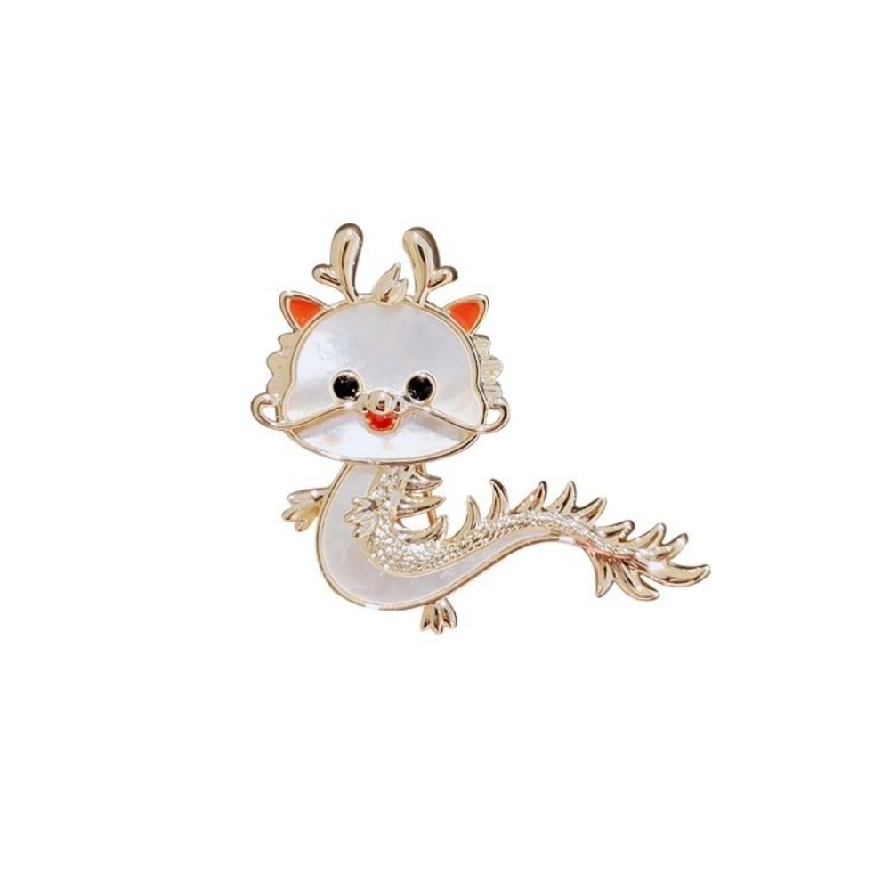 

Значок, брошь с мультяшным драконом, год дракона, мультяшная брошь на булавке, брошь в виде дракона, аксессуары для рюкзака Dragon