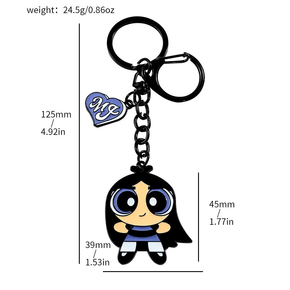 Anime Cute Girl Keychain Bag Charms Pendants Souvenir Creative Party Gift Toy Collection Christmas Fun New