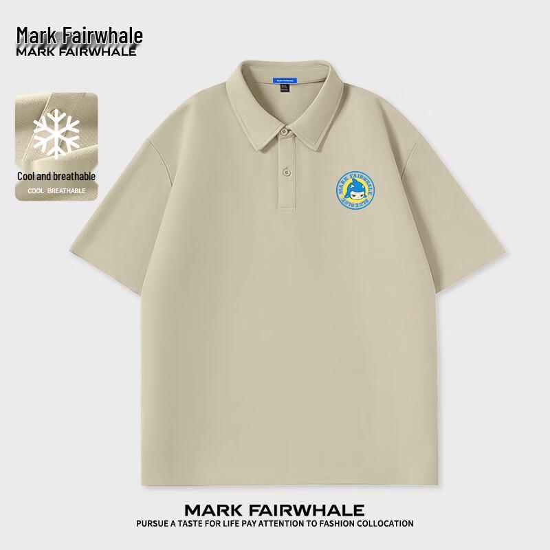 Mark Fairwhale Men s Summer Cotton Pique Polo Shirt XL