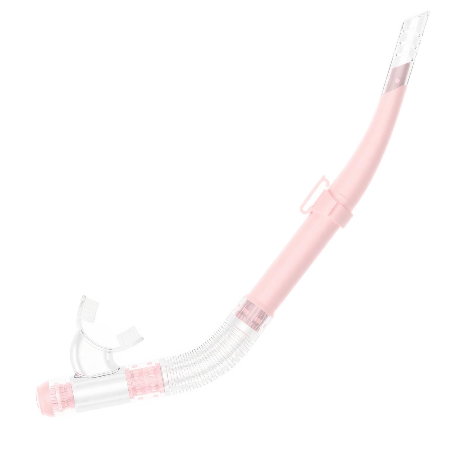 Semi-Dry Set for Snorkeling, Dive Breathing Tube one size розовый