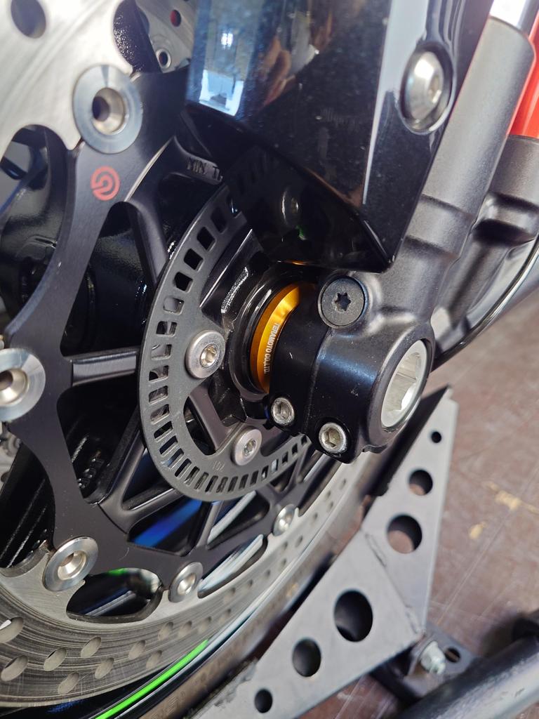 TERAMOTO Performance Color Front Left Right Red for and SE ZX-10R 2016-/2021-, ZX-10RR 2017-, ZX-10R 2018- (PC-K03-01)