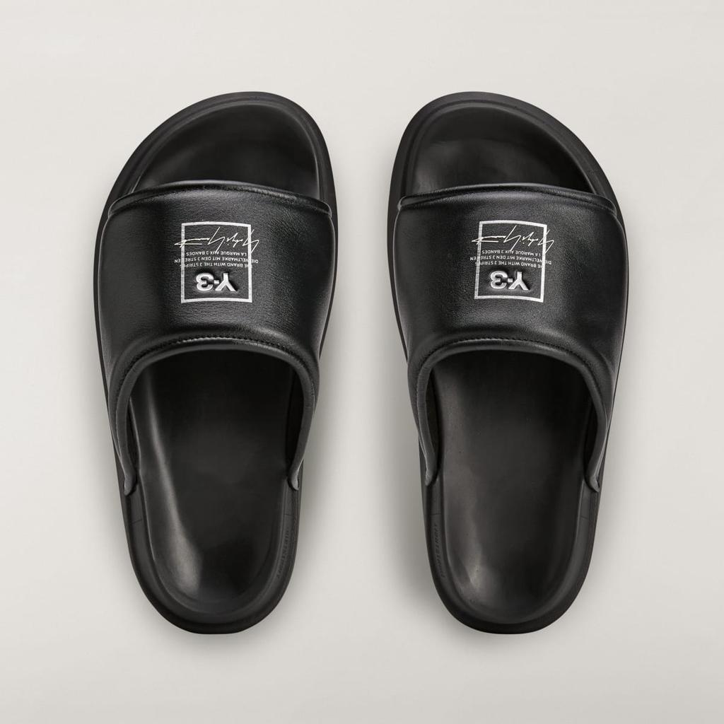 adidas Y-3 SLIDE KI4033 Unisex Y-3 Sandals Black / Black / Black