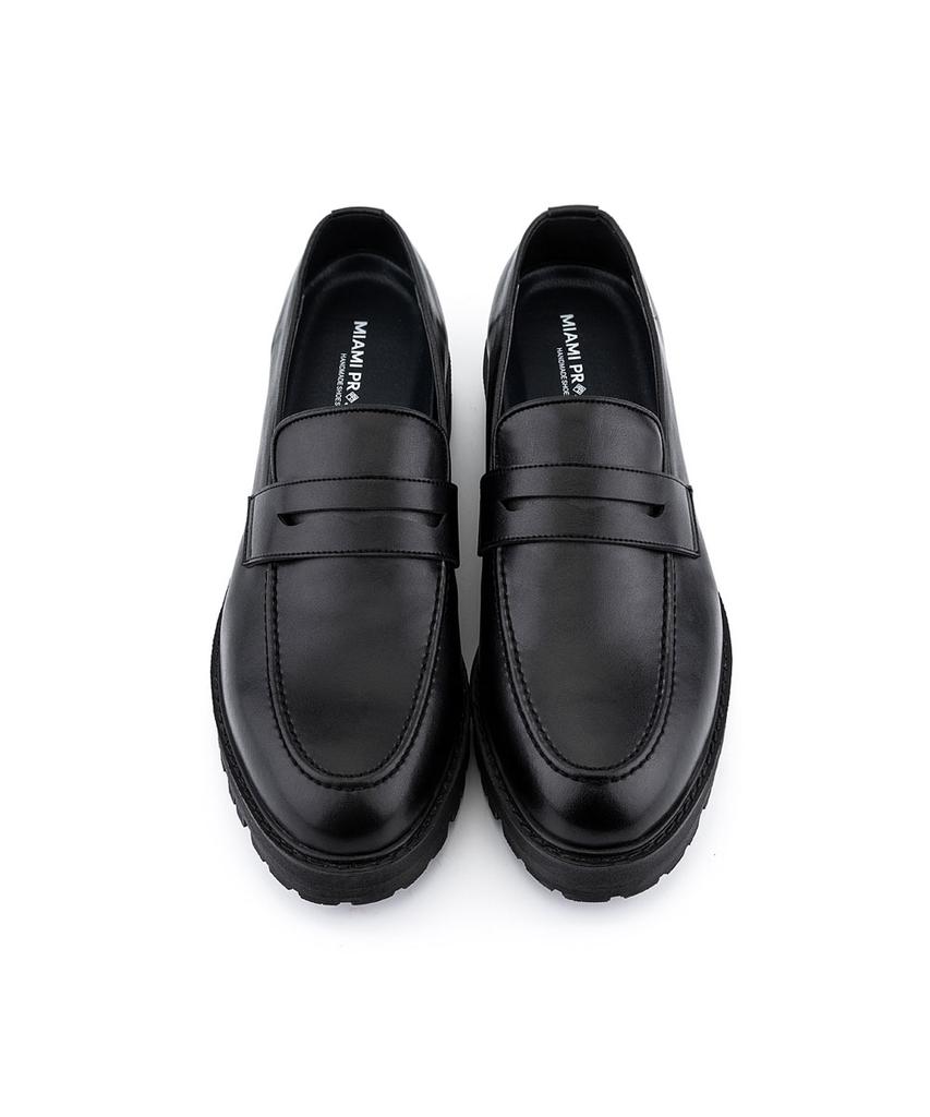 Miamiproject 0891 Causeway Basic Penny Loafers Vantablack