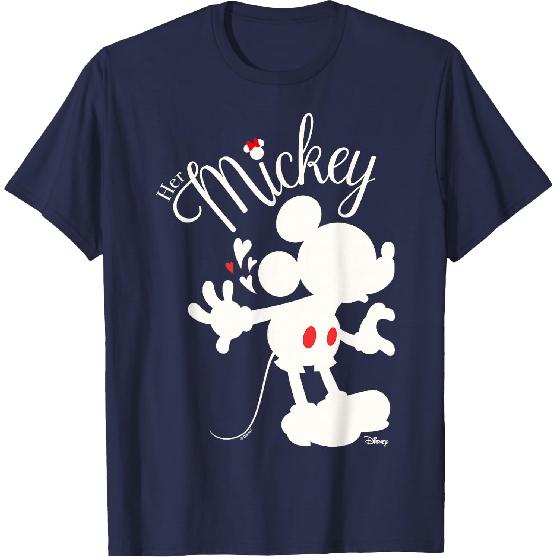 Disney Mickey and Friends Her Mickey Blow Kiss T-Shirt