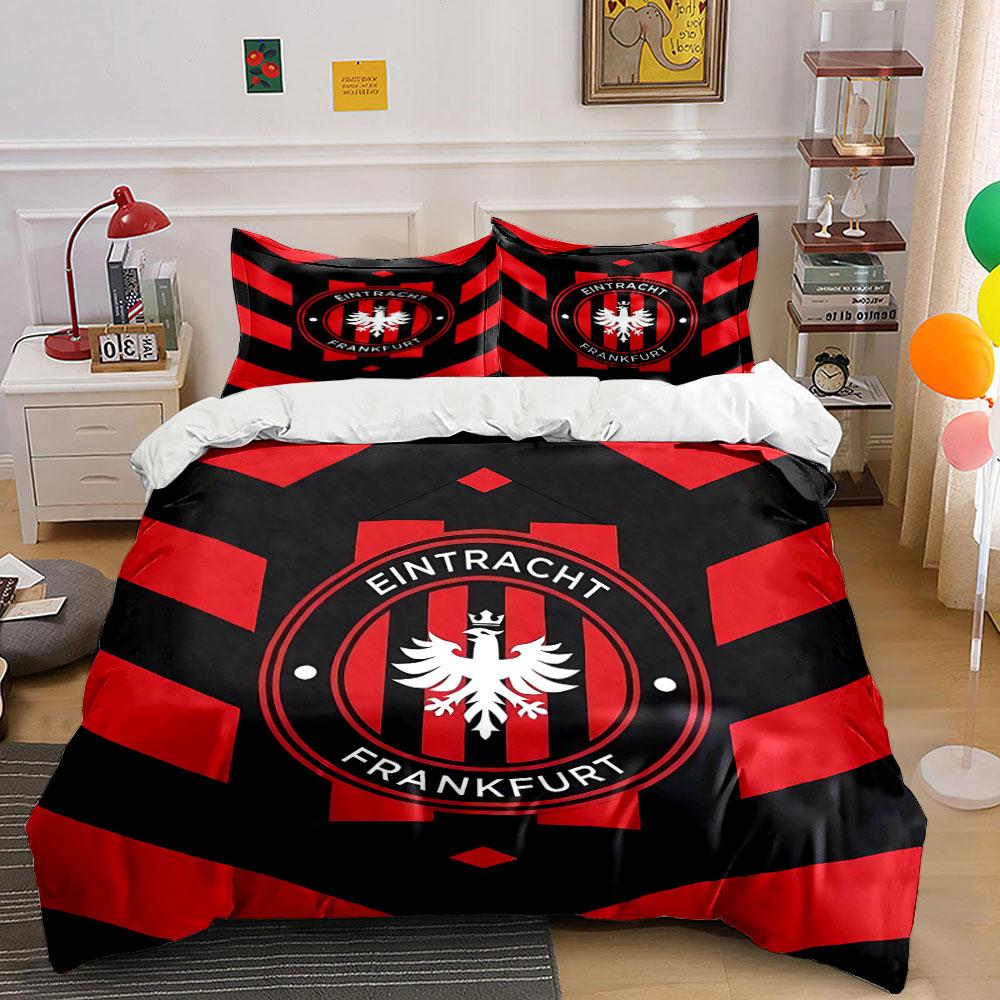 "Eintracht Frankfurt Bedding Set" Bedding Duvet Cover Set Duvet Cover Pillowcases (1 * Duvet Cover 2 * Pillowcases, Without Duvet Insert)
