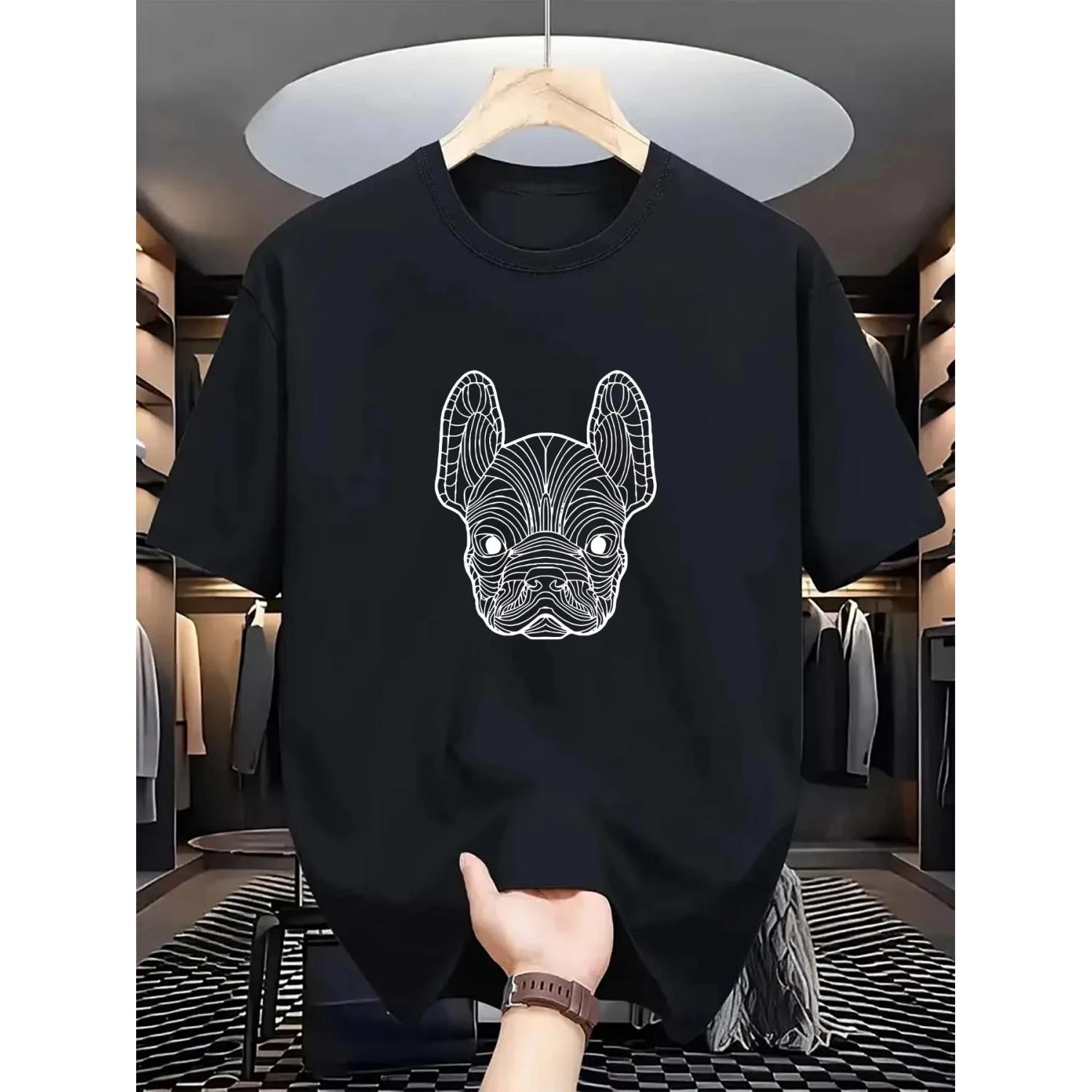 

2026 New Style Dry Classic Slim-Fit Breathable Sports Casual Printed Short-Sleeve Men s T-Shirt College Vibe, Cartoon Prints S разноцветный