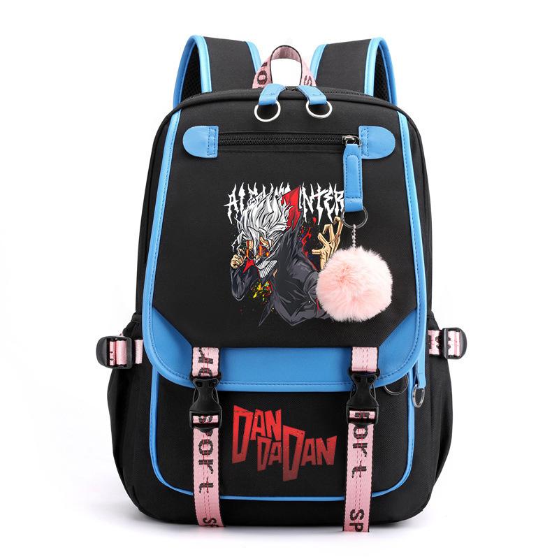 

Dandadan has the same peripheral schoolbag with large capacity. Junior high school students and high school students casual backpack Korean version. No specification