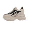ins new dad shoes autumn student sports running casual thick sole height street shot