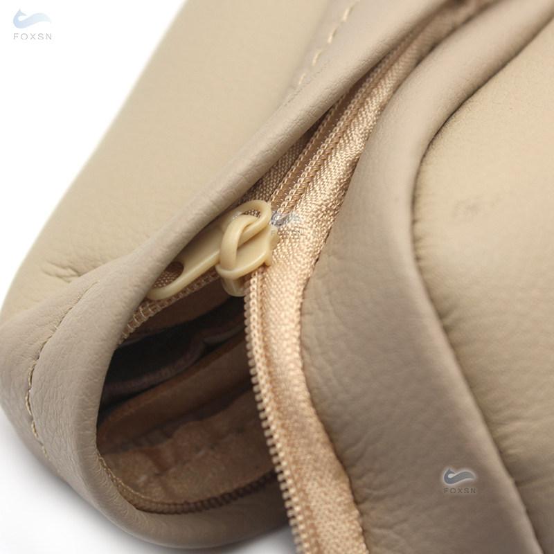 For Honda CRV CR-V 2007 2008 2009 2pcs Car Interior Side Seat Armrest Handle Cover Beige Color PU Leather with Foam