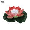 Water Landscape Buddhist Prayer Wishing Lamp Flower Light Lotus Lamp Fountain Pool Pond Lamp