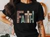 Faith Christian T-Shirts, Religious Verse, God Bible Scripture, Jesus Lover Tee, Christian Gift Idea, Inspirational T-Shirts