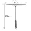 360 Degree Rotatable Shower Squeegee Glass Wiper Scraper Squeegee Cleaner With Silicone Holder Bathroom Mirror Scraper Cleaning