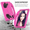 EVA Kids Portable Thumb Stand Tablet Case for Honor Pad X8A Case 11Inch Soft Solid Color Skin Feel Shockproof Full Protect Cover