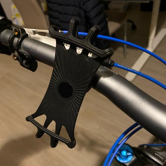 Phone Holder Non-slip Rotation Universal Handlebar 360 Degree Mounted Navigation Phone Bracket