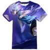 Hot Japansk Anime Hunter X Hunter 3D-trykket Gutter Jenter Streetwear Casual Mote T-skjorte Harajuku Unisex T-skjorte Barn Topp Klær