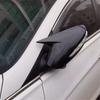 Carbon Fiber Style Ox Horn Rear View Mirror Cover Trim For Hyundai Sonata 11-14