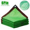 Green Sunshade Net Anti-UV Garden Balcony Plant Shade Cover Net Outdoor Patio Car Sun Shade Canopy Swimming Pool Shade Cloth